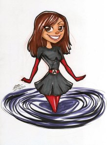 Spoonie Superhero - looks just like you and me but with lots of energy! 