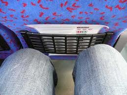 Coaches don't offer a lot of leg room - and for me would leave me in pain 
