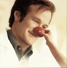 Robin Williams in 'Patch Adams' a film that taught us that laughter is the best medicine 