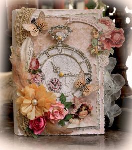 Example of a beautiful memory book on Pinterest