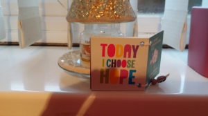 This year I choose hope...